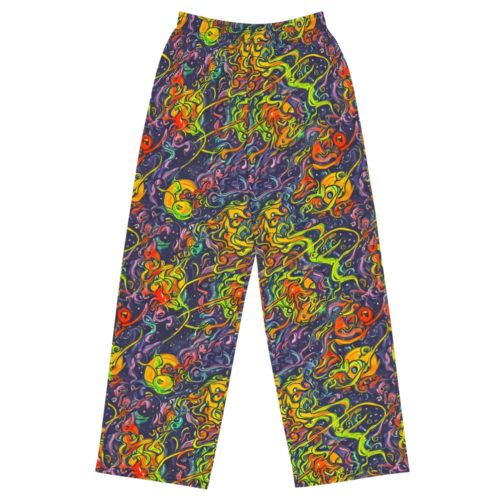 Starlit Medley on Wide-Leg Pants — Front