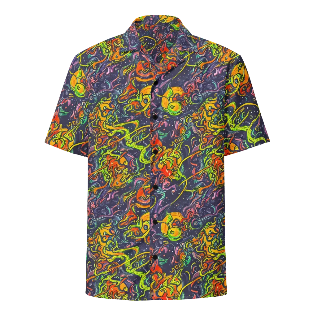 Starlit Medley on Button Shirt — Front