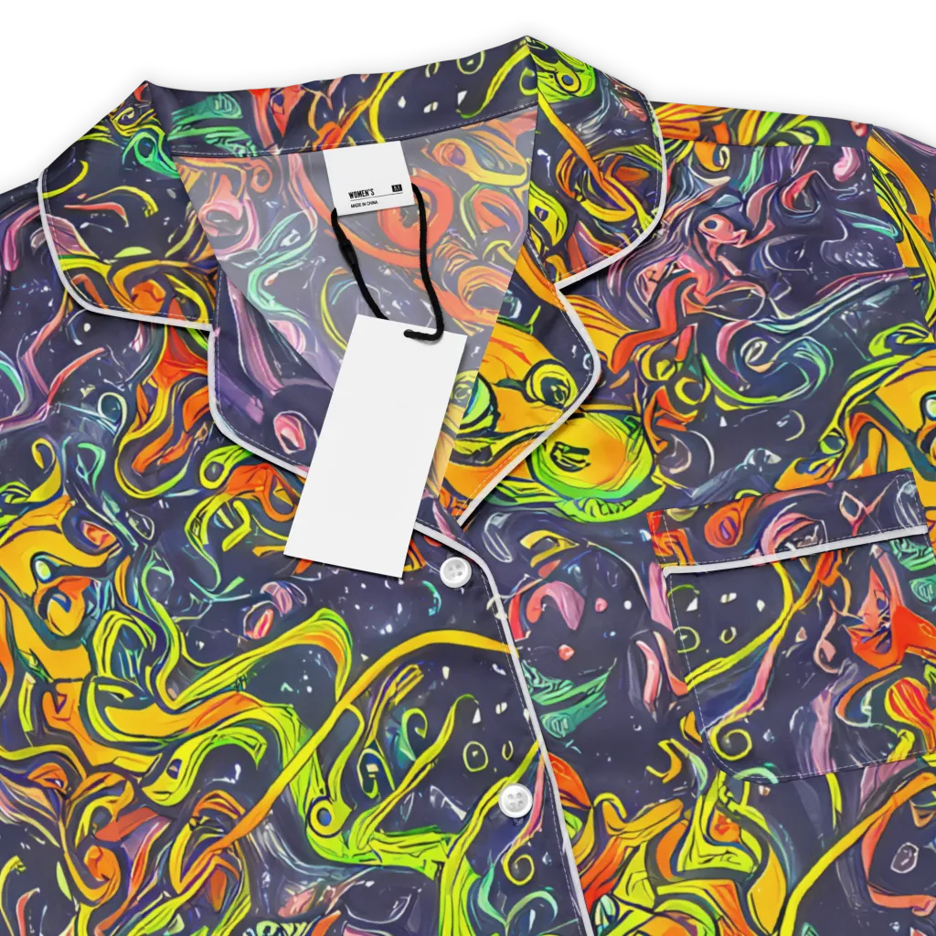 Starlit Medley on Women's Short Sleeve Pajama Top — Product details