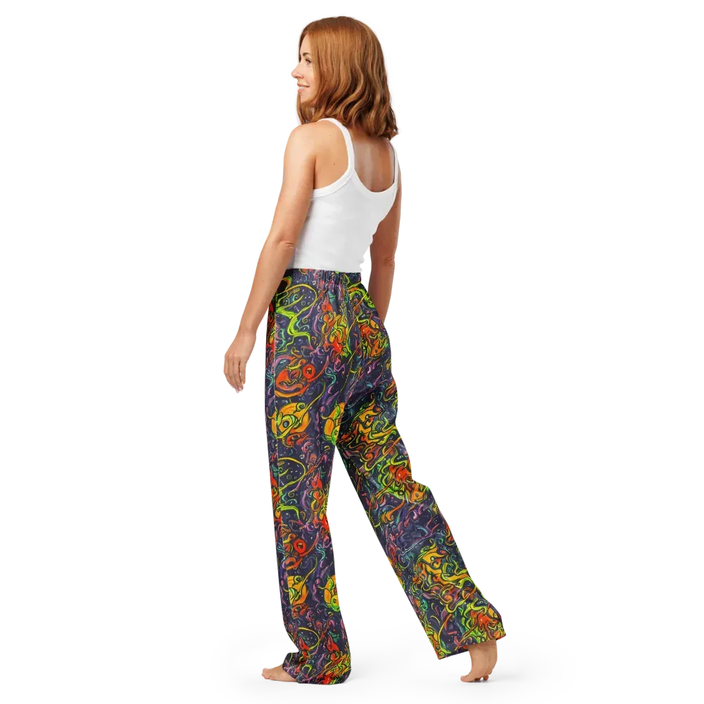 Starlit Medley on Women's Pajama Pants — Back