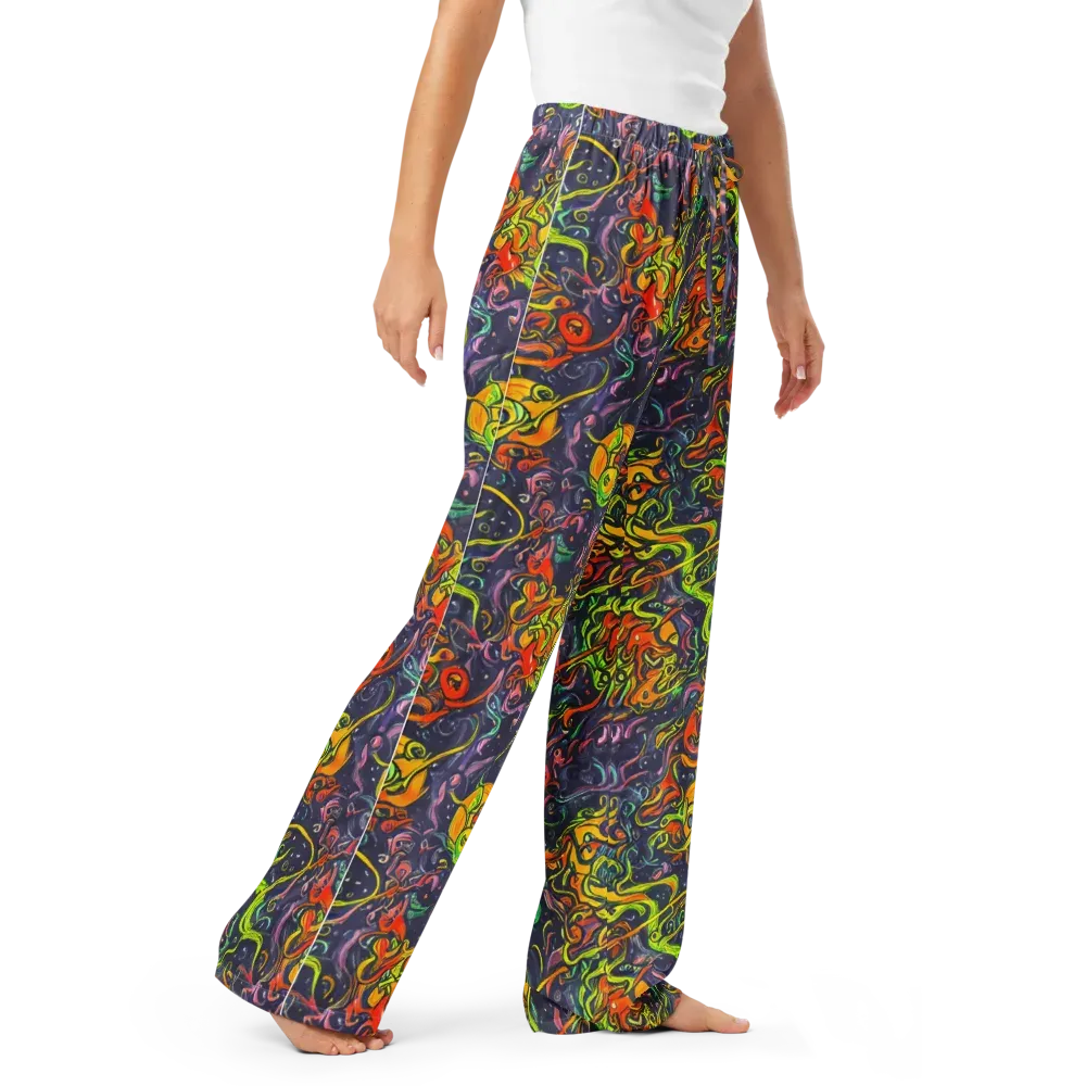 Starlit Medley on Women's Pajama Pants — Right Front