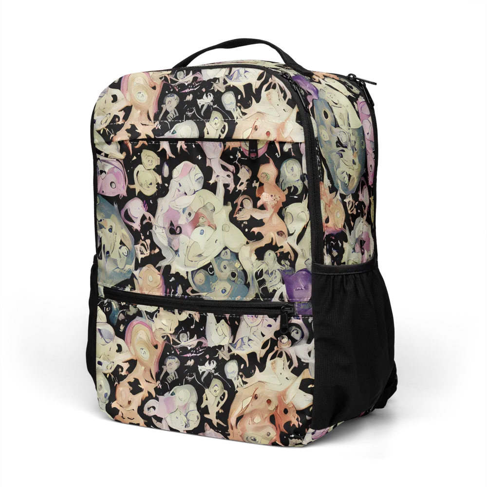Dream Frog Parade on Utility Backpack — Left Front
