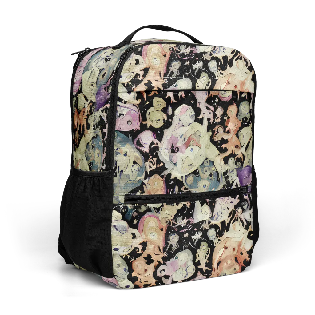 Dream Frog Parade on Utility Backpack — Right Front