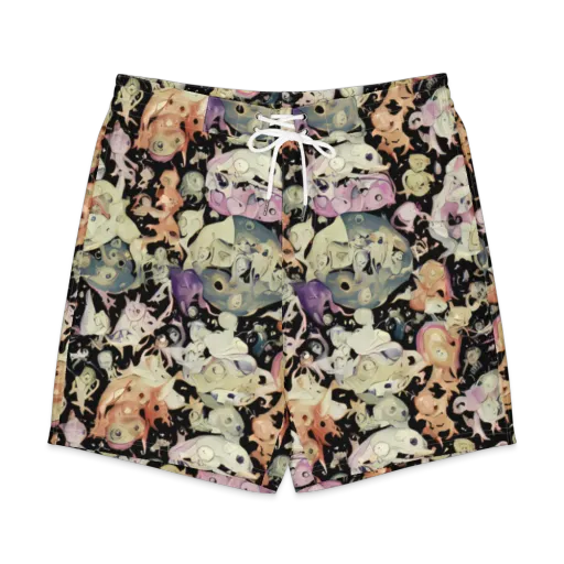 Dream Frog Parade on a Men's Board Shorts
