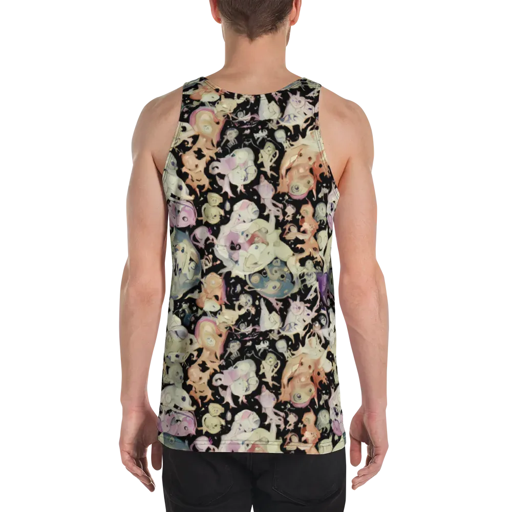 Dream Frog Parade on Men's Tank Top — Back
