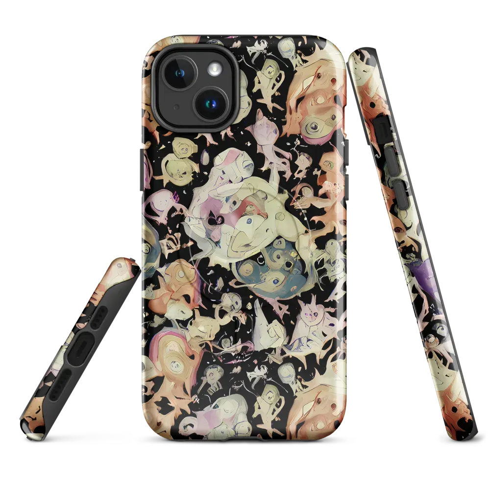 Dream Frog Parade on MagSafe Tough Case for iPhone® — Front