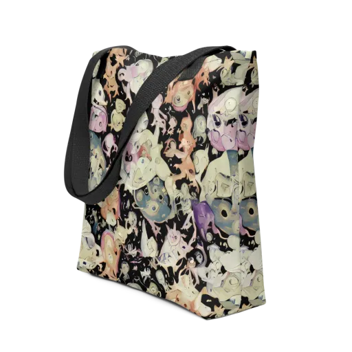 Dream Frog Parade on a Tote Bag