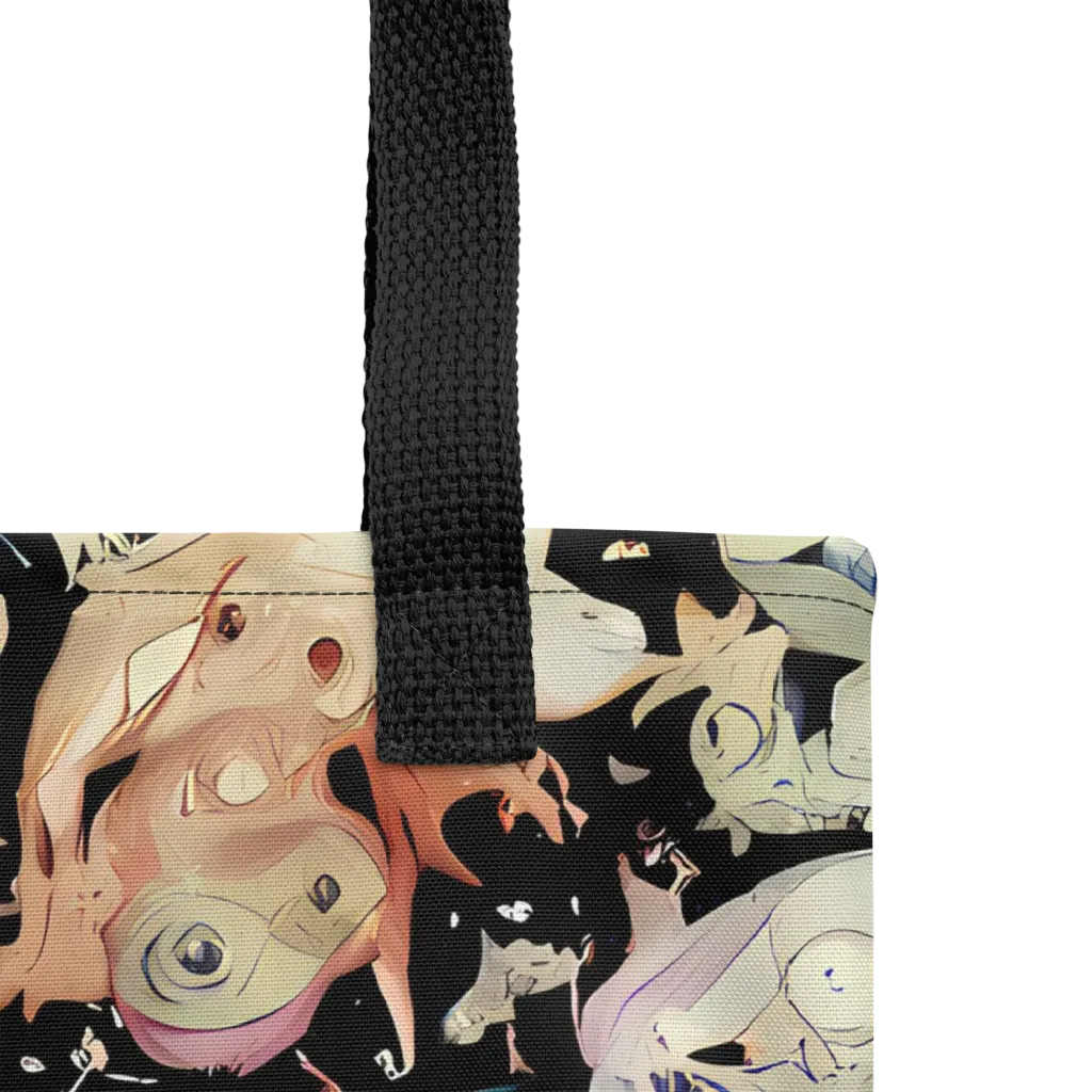 Dream Frog Parade on Tote Bag — Product details
