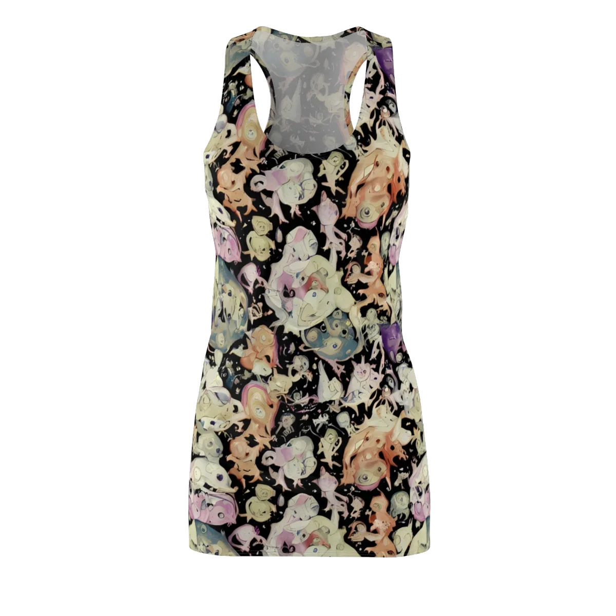 Dream Frog Parade on Racerback Dress — Front