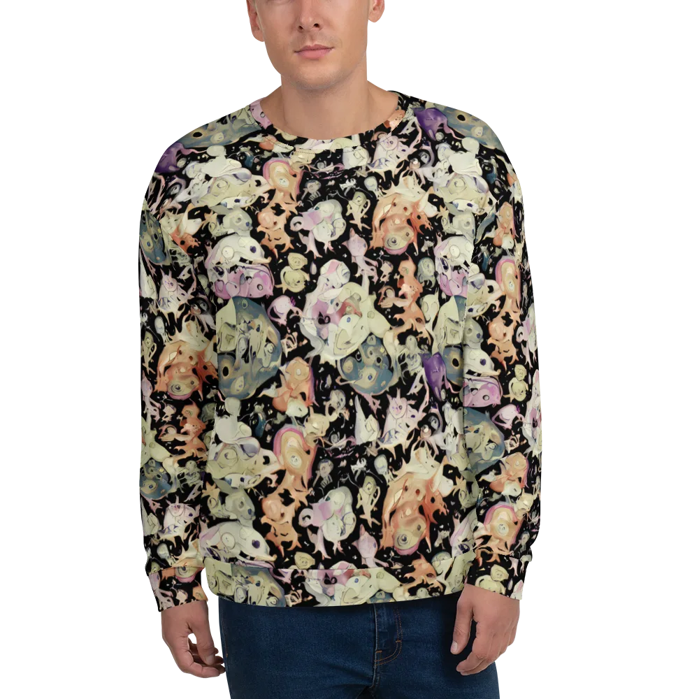 Dream Frog Parade on Sweatshirt — Front