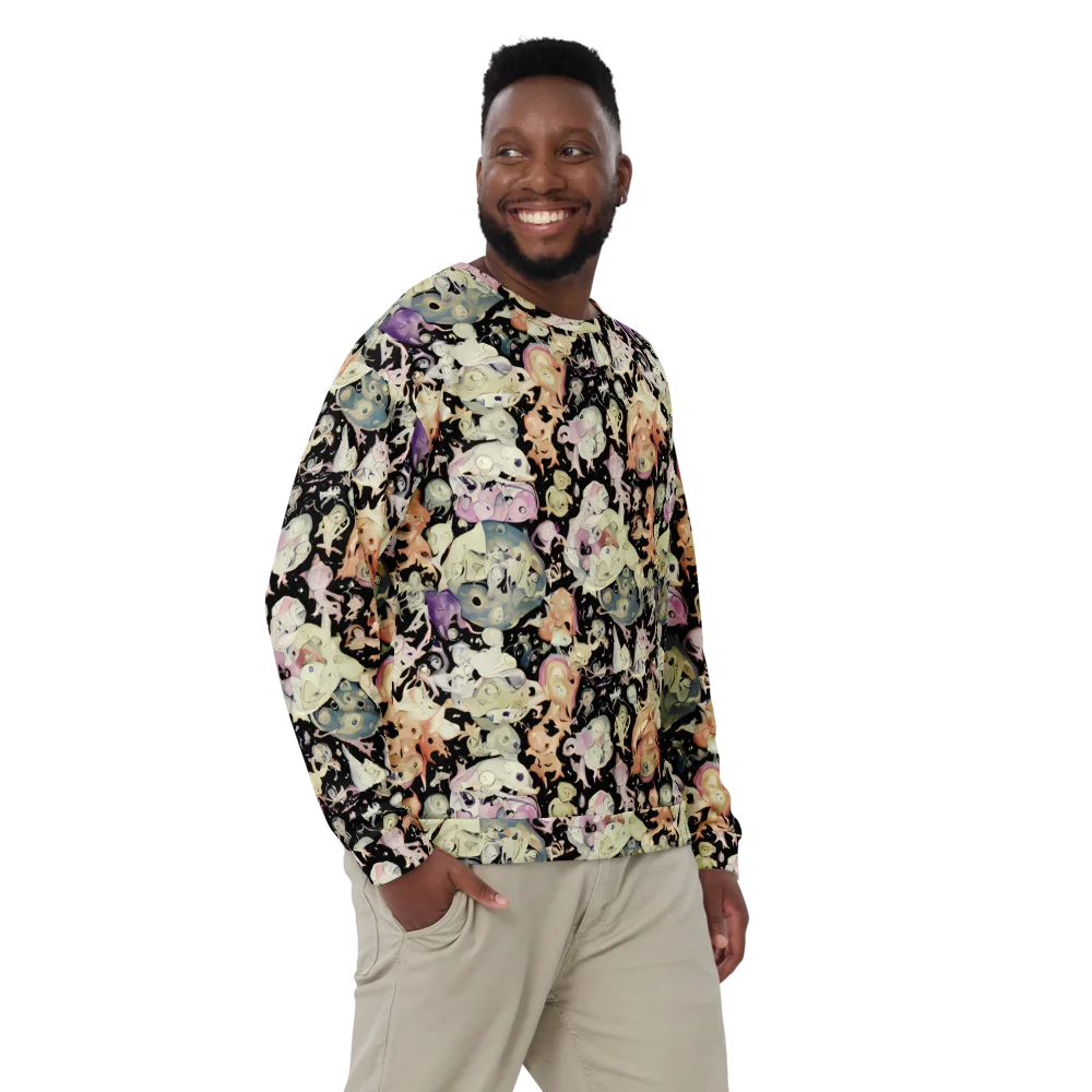 Dream Frog Parade on Sweatshirt — Front