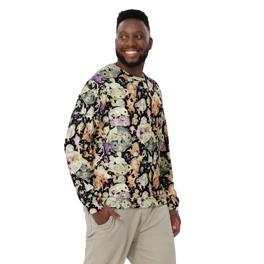 Dream Frog Parade on Sweatshirt — Front
