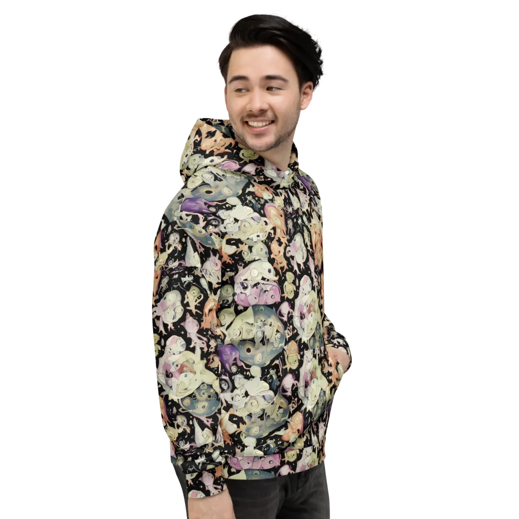 Dream Frog Parade on Hoodie — Right