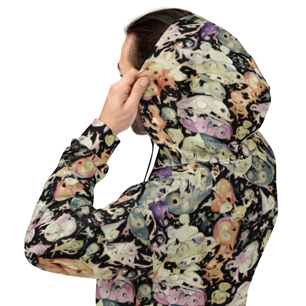Dream Frog Parade on Hoodie — Back