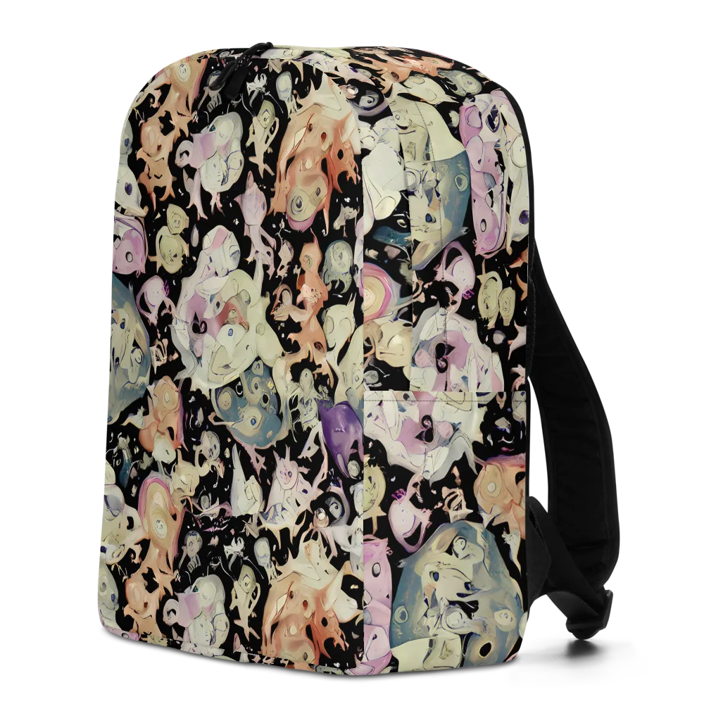 Dream Frog Parade on Minimalist Backpack — Left