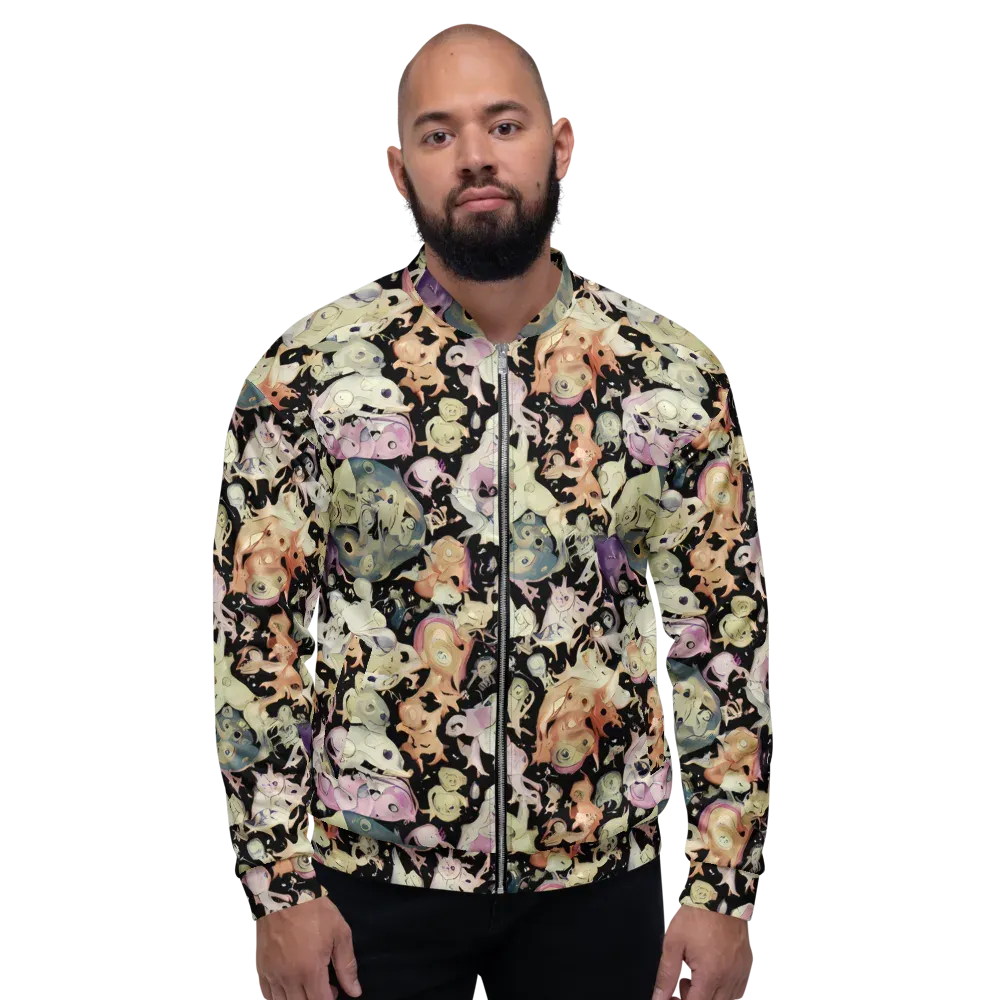 Dream Frog Parade on Bomber Jacket — Front