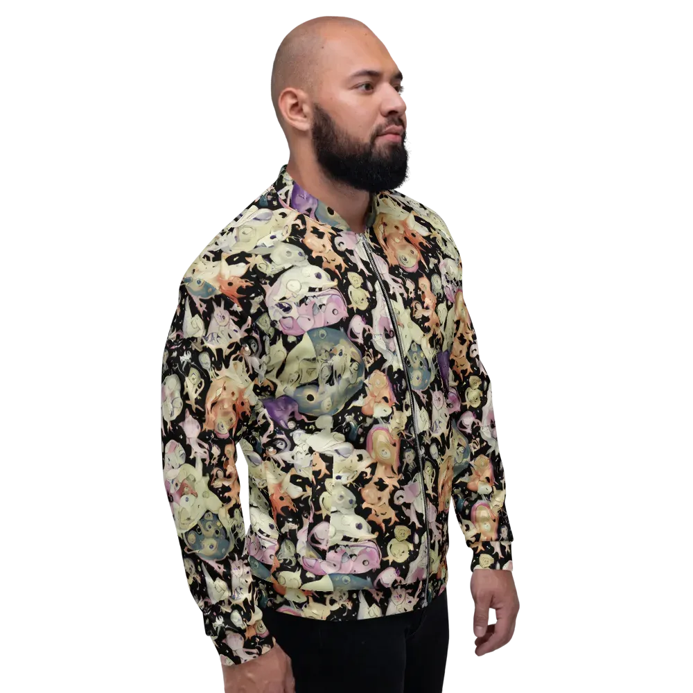 Dream Frog Parade on Bomber Jacket — Right