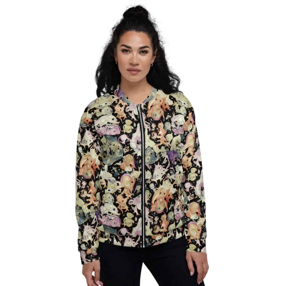 Dream Frog Parade on Bomber Jacket — Front