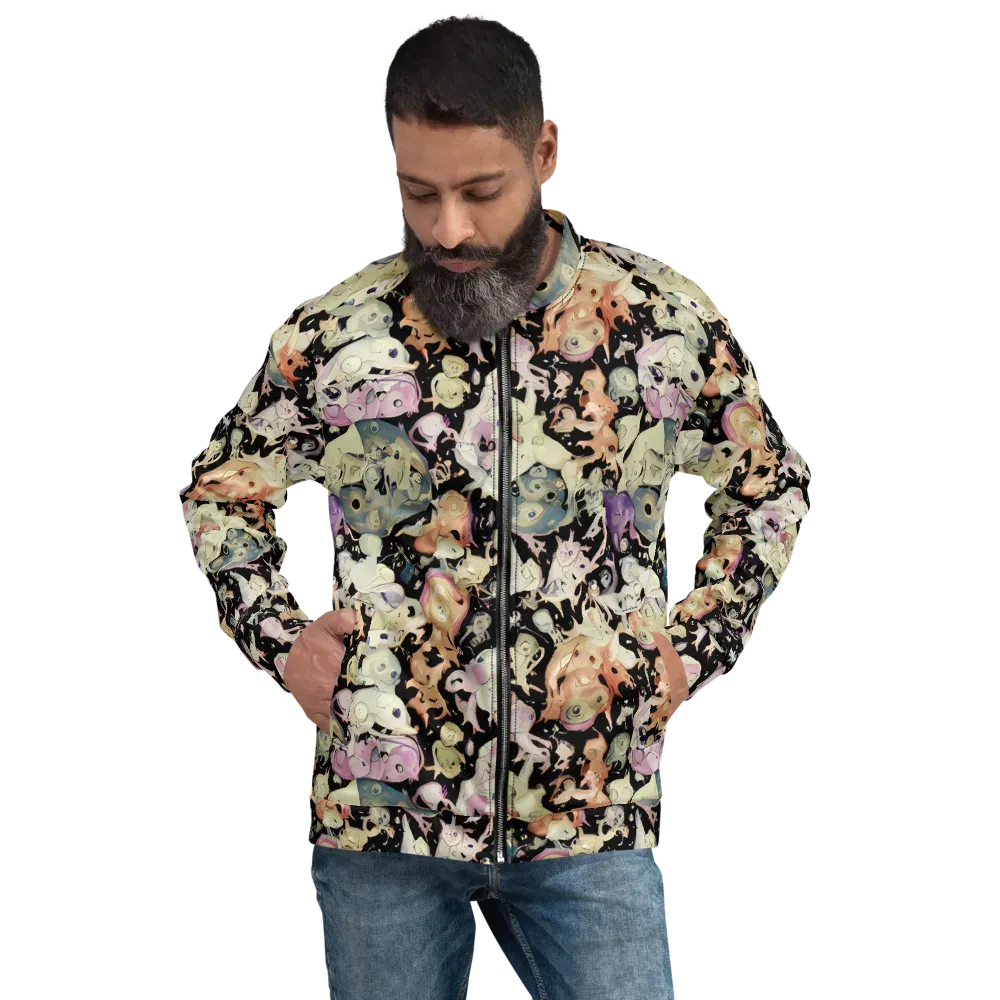 Dream Frog Parade on Bomber Jacket — Front