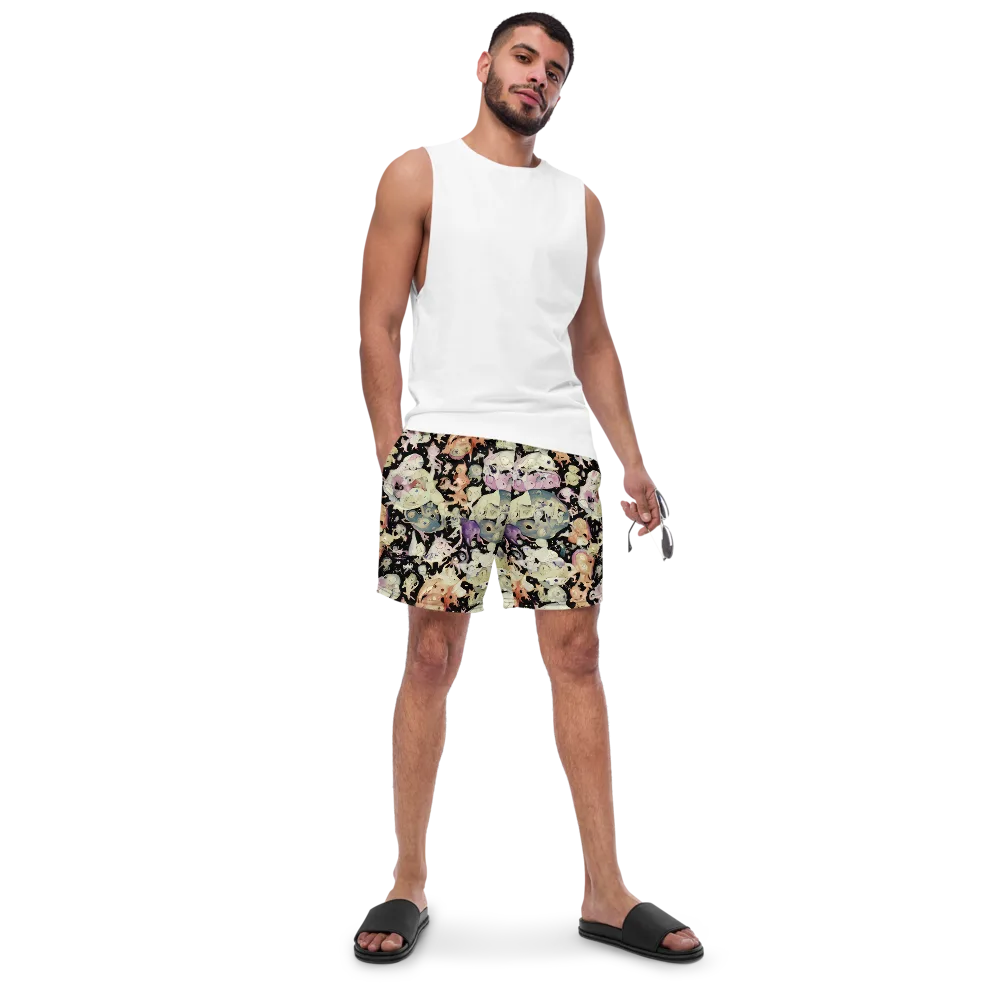 Dream Frog Parade on Swim Trunks — Front