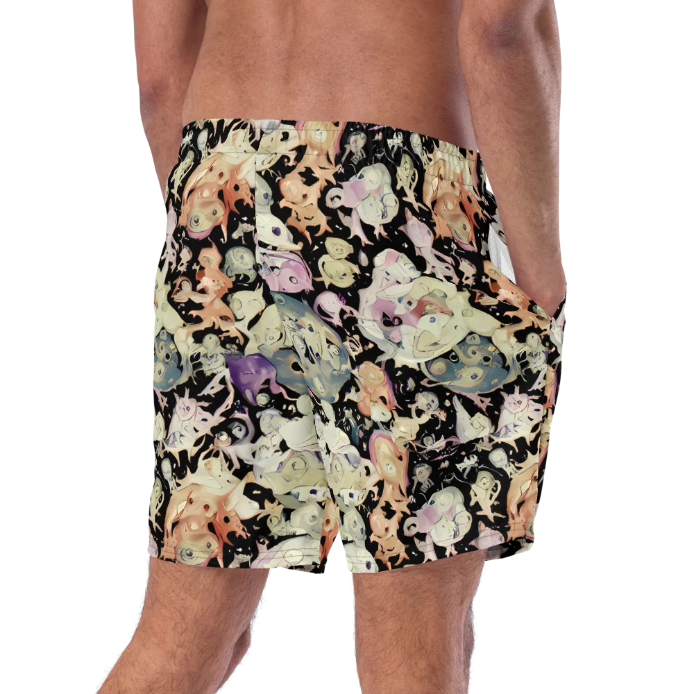 Dream Frog Parade on Swim Trunks — Right Back