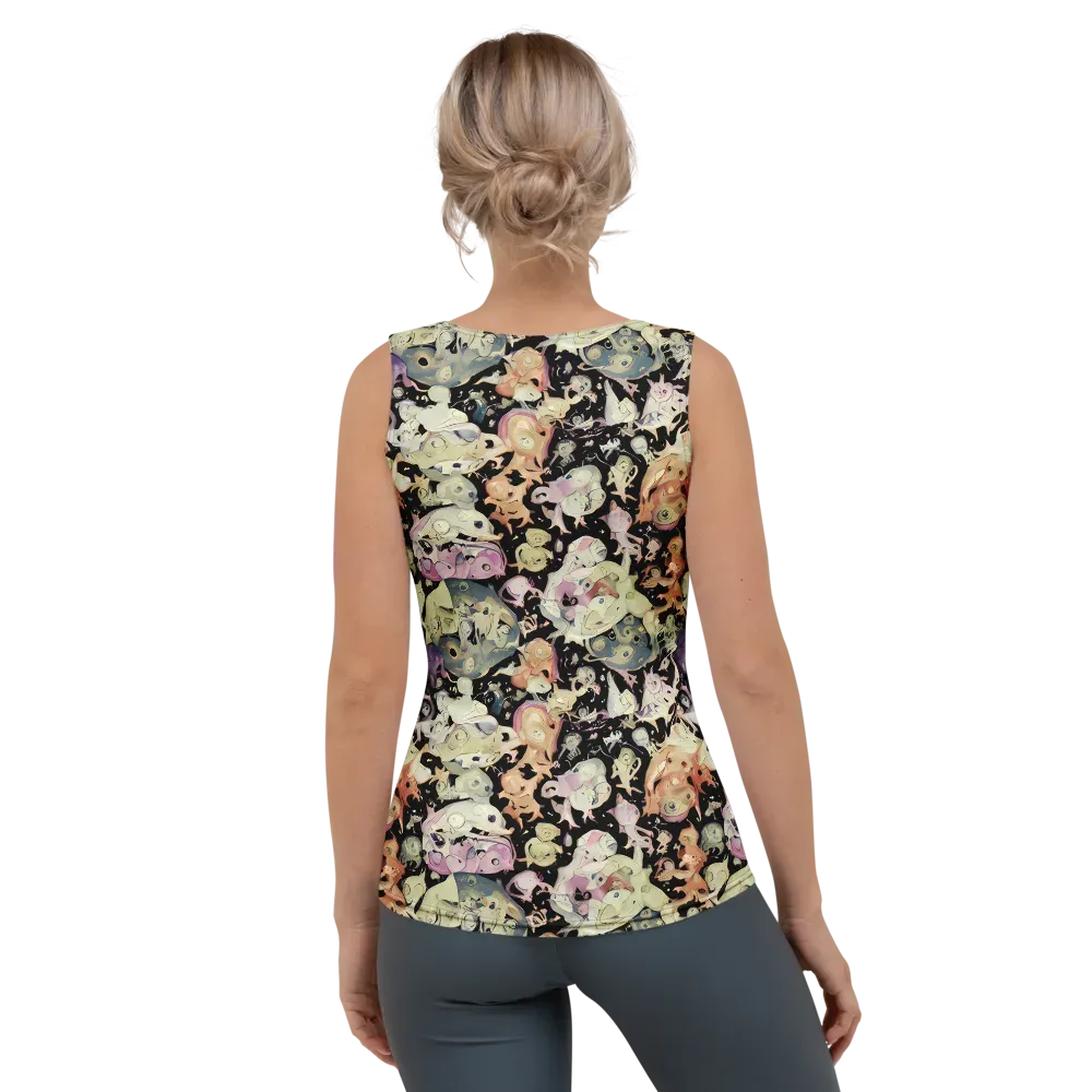 Dream Frog Parade on Women's Tank Top — Back