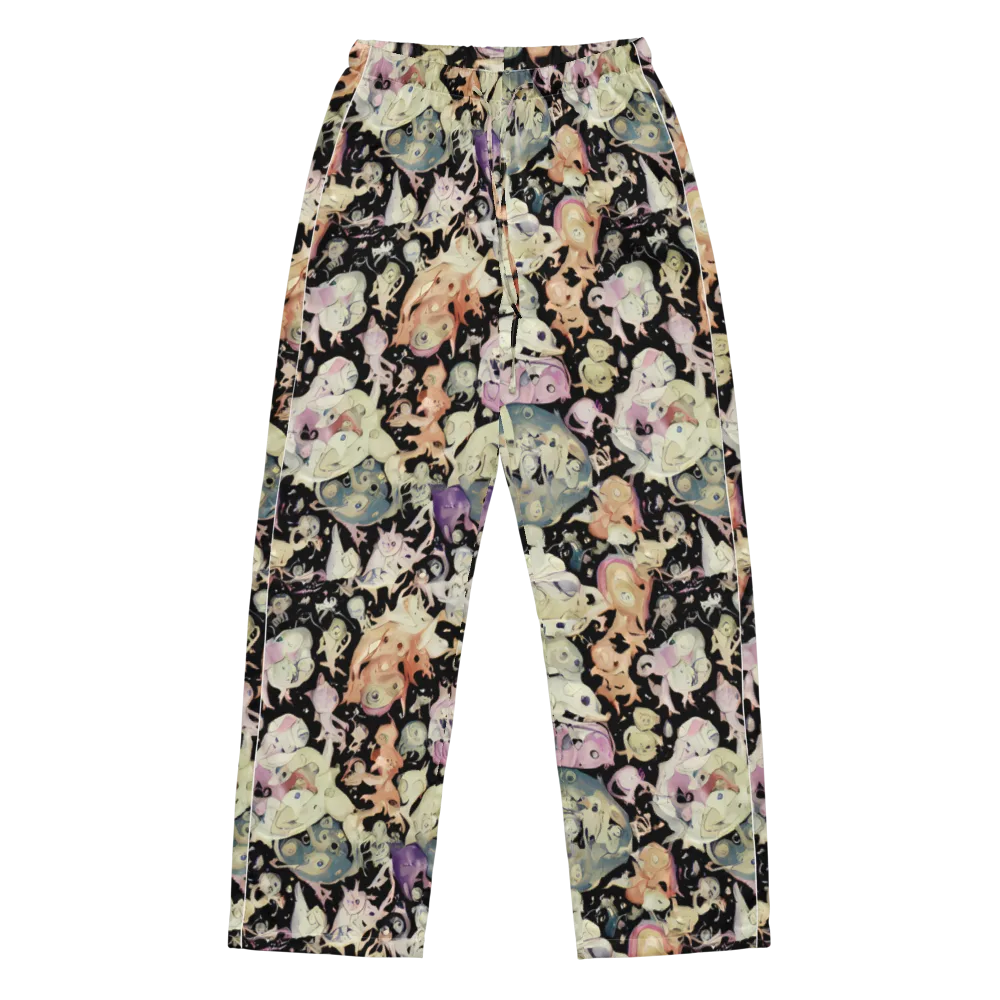 Dream Frog Parade on Women's Pajama Pants — Front