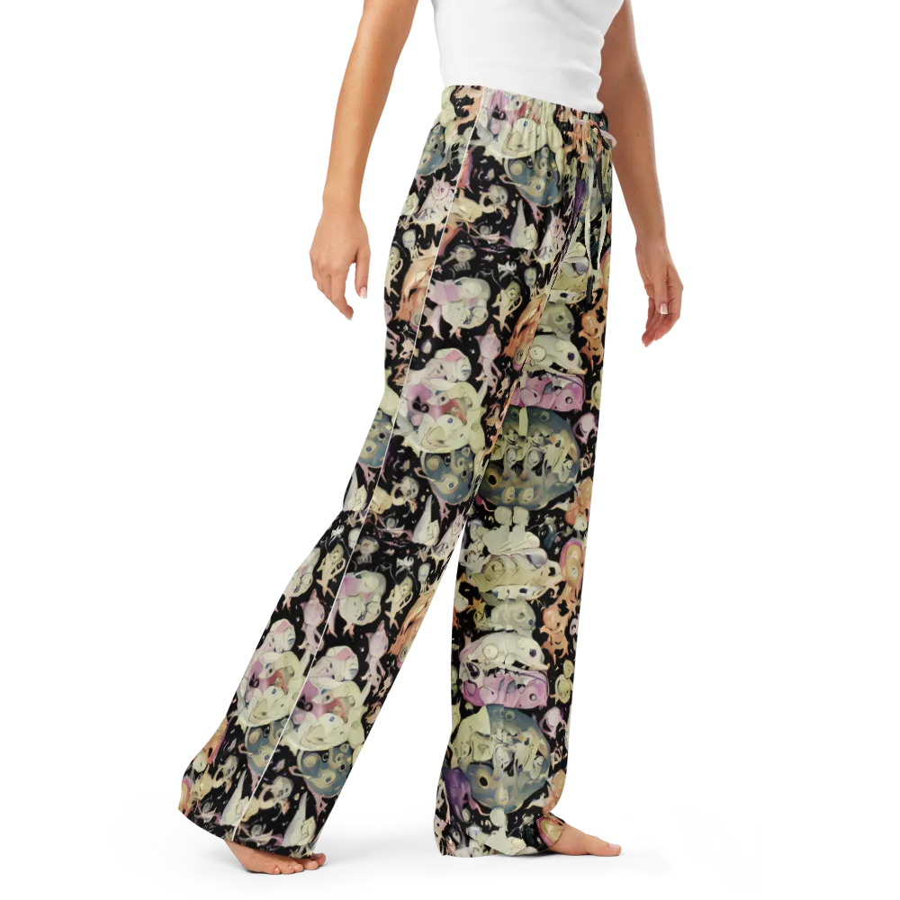 Dream Frog Parade on Women's Pajama Pants — Right Front