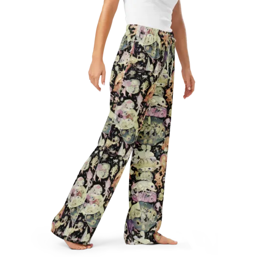 Dream Frog Parade on a Women's Pajama Pants