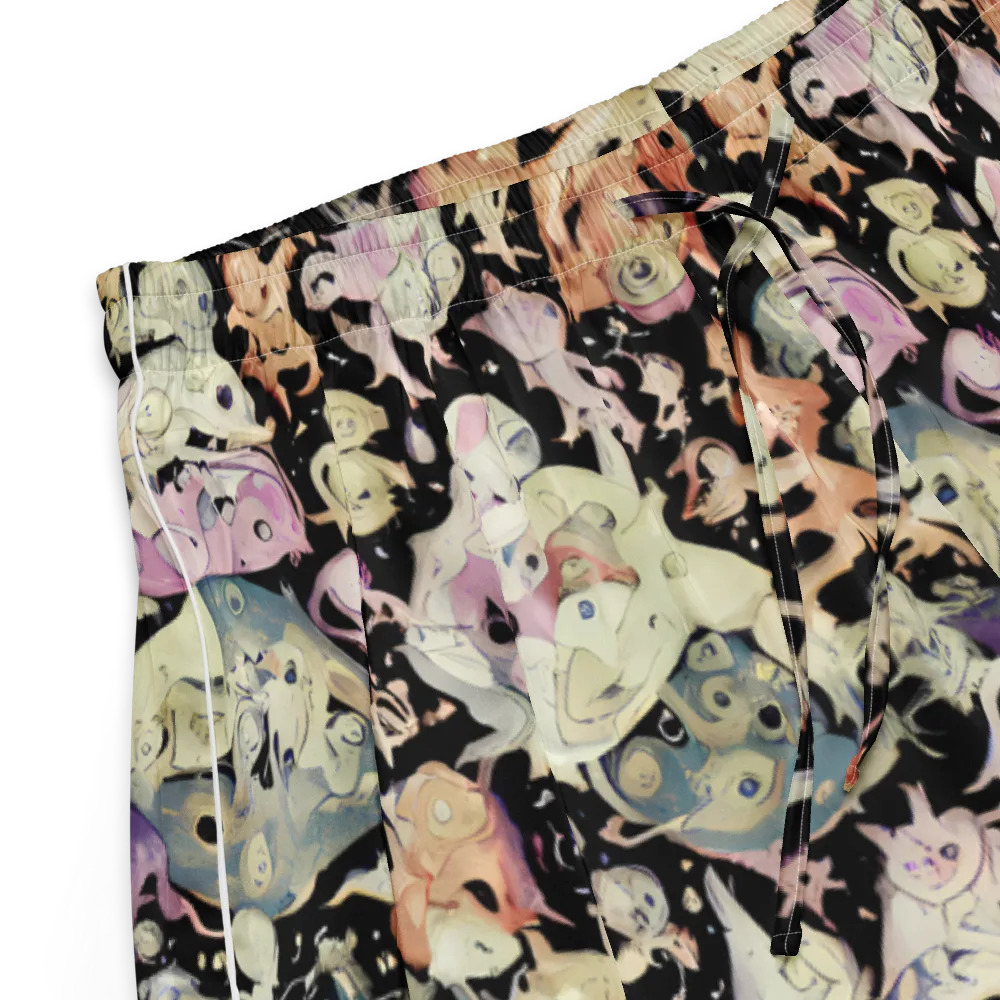 Dream Frog Parade on Women's Pajama Shorts — Product details