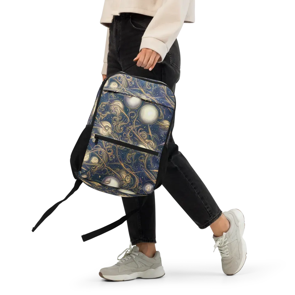 Orbital Baroque on Utility Backpack — Front
