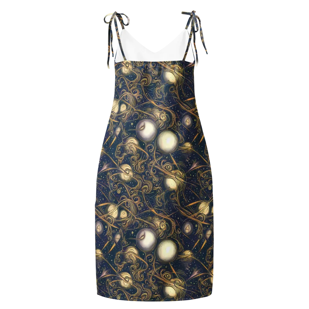 Orbital Baroque on Slip Dress — Back