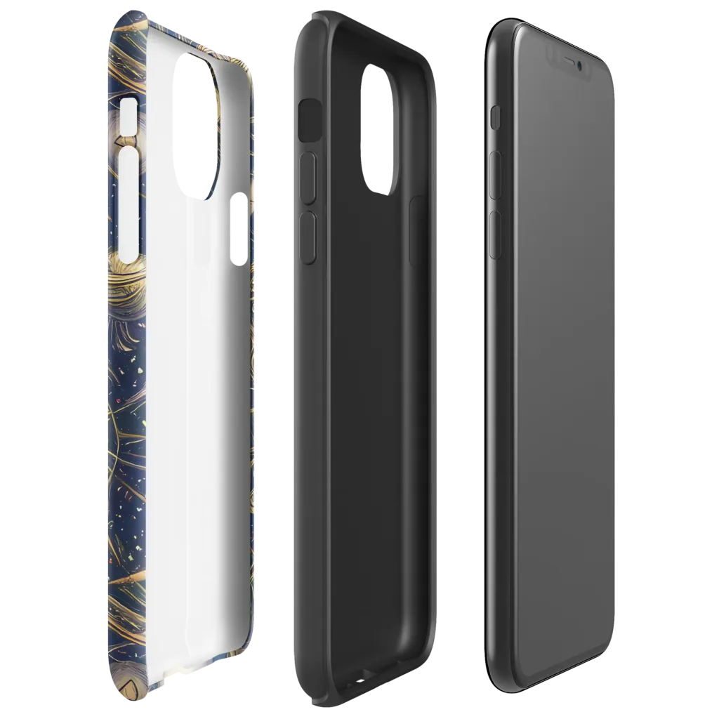 Orbital Baroque on Tough Case for iPhone® — Right