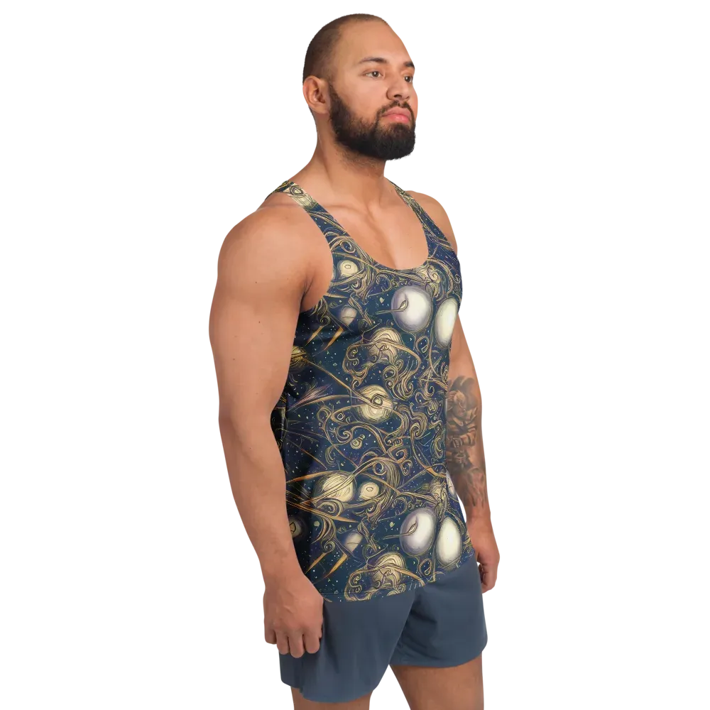 Orbital Baroque on Men's Tank Top — Right Front