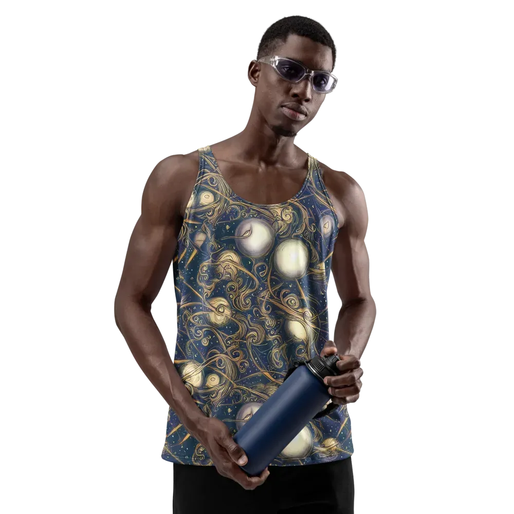 Orbital Baroque on Men's Tank Top — Front