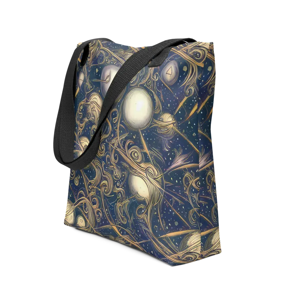 Orbital Baroque on Tote Bag — Front