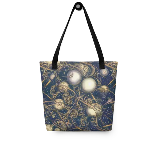 Orbital Baroque on a Tote Bag