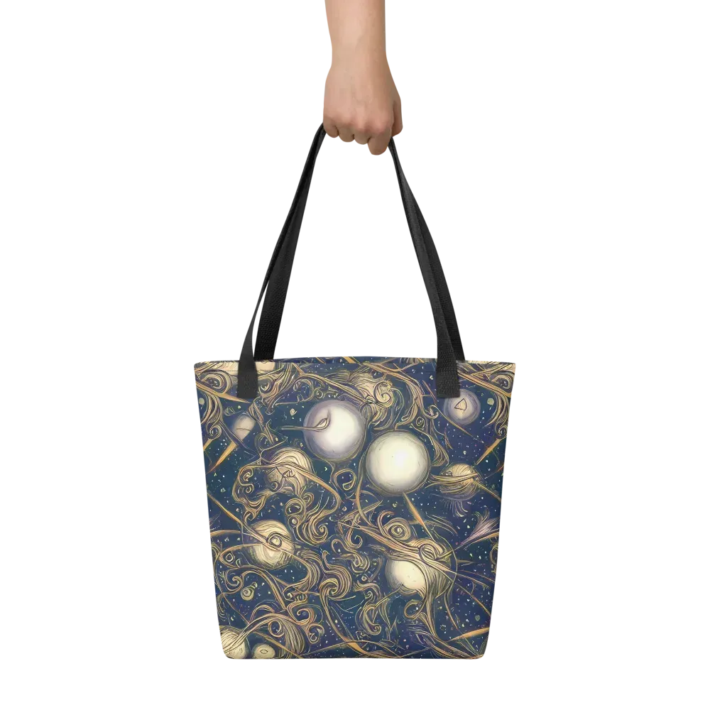 Orbital Baroque on Tote Bag — Front