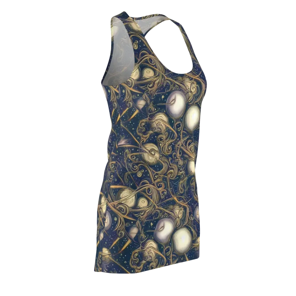 Orbital Baroque on Racerback Dress — Front Side
