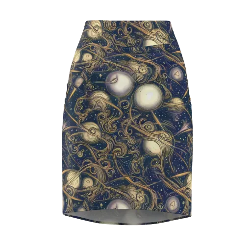 Orbital Baroque on a Pencil Skirt