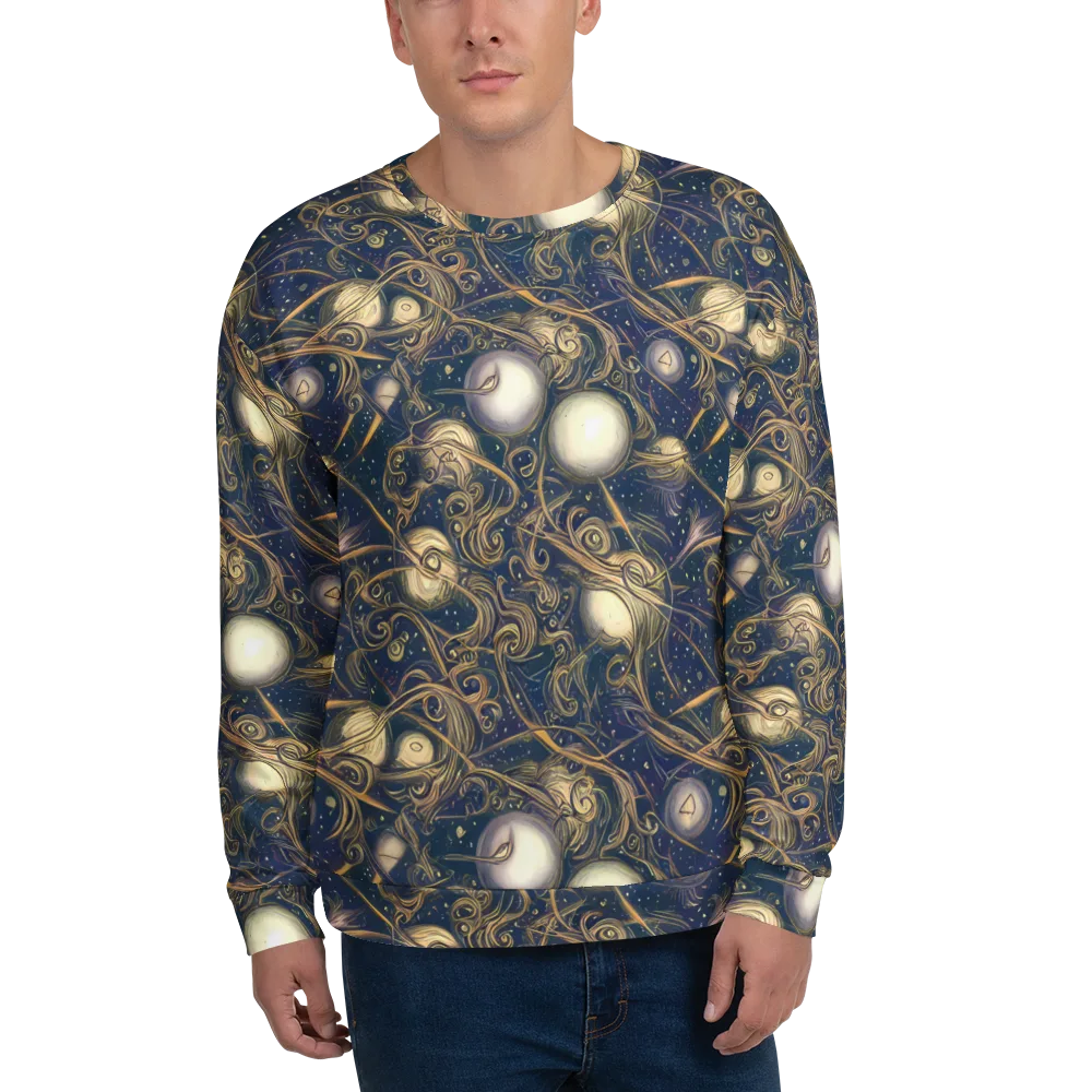 Orbital Baroque on Sweatshirt — Front