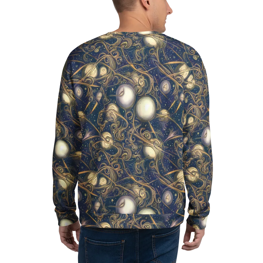 Orbital Baroque on Sweatshirt — Back