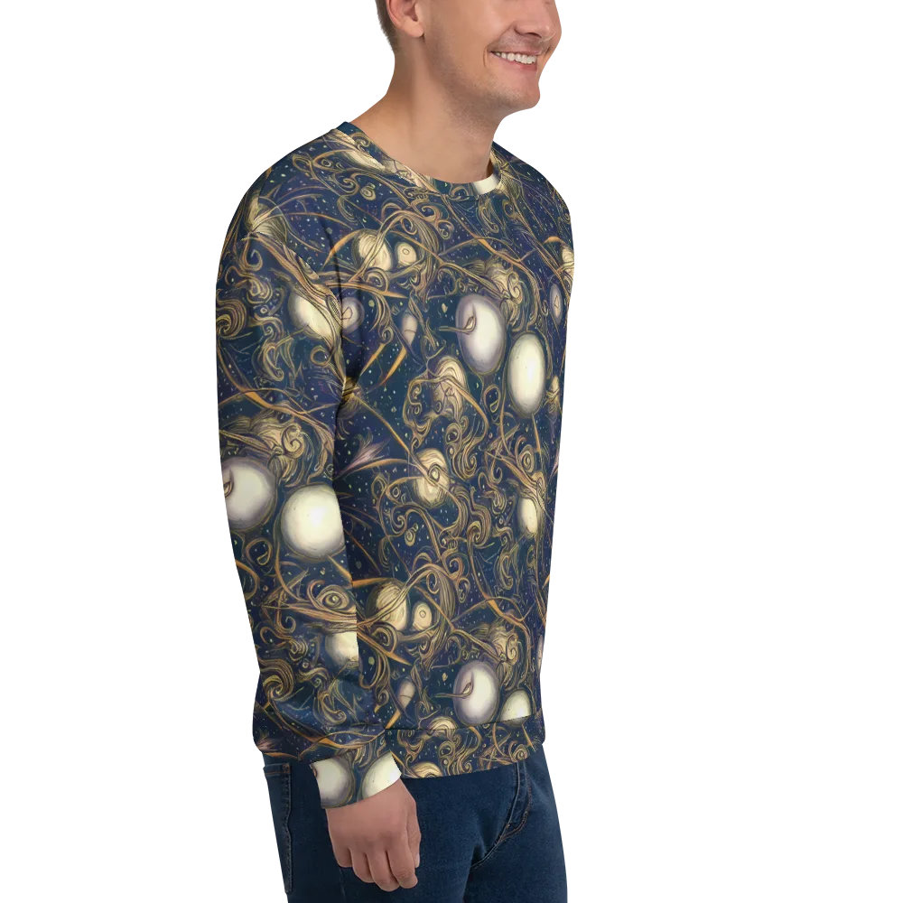 Orbital Baroque on Sweatshirt — Right Front