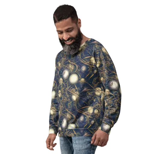 Orbital Baroque on a Sweatshirt