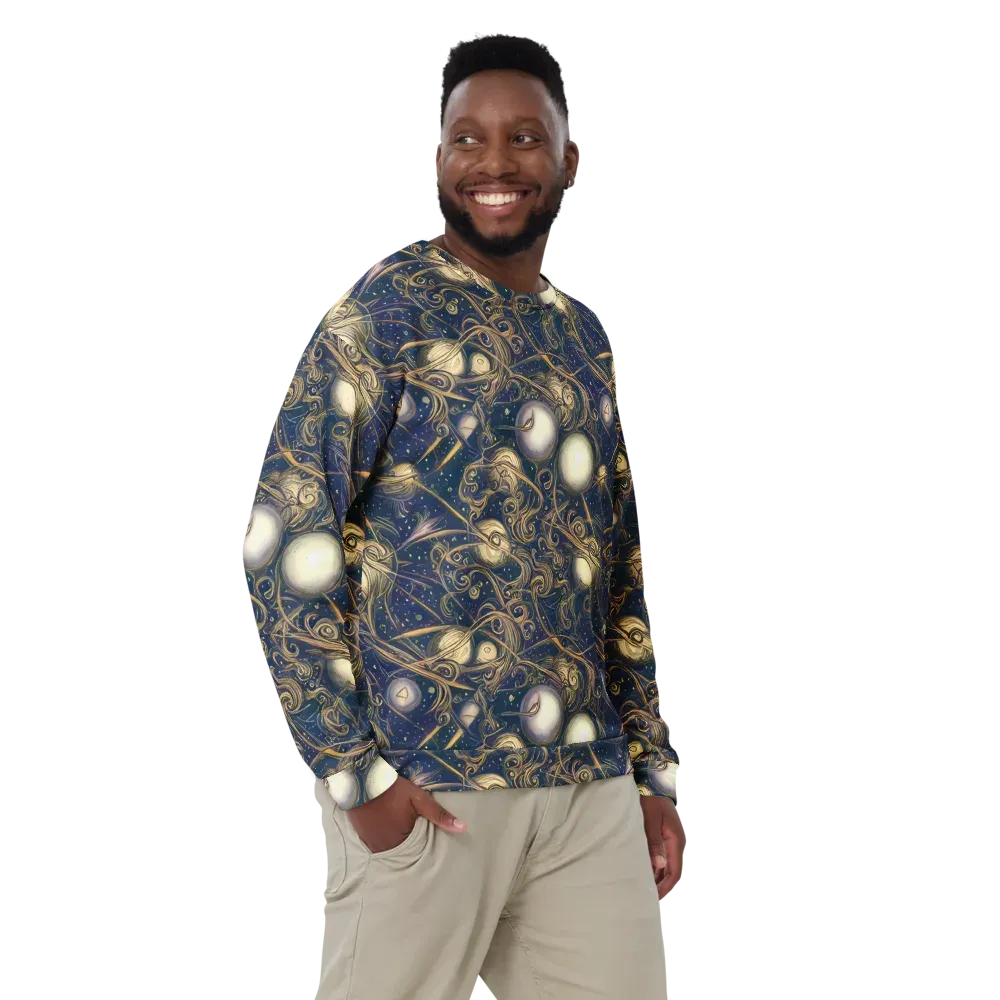 Orbital Baroque on Sweatshirt — Front