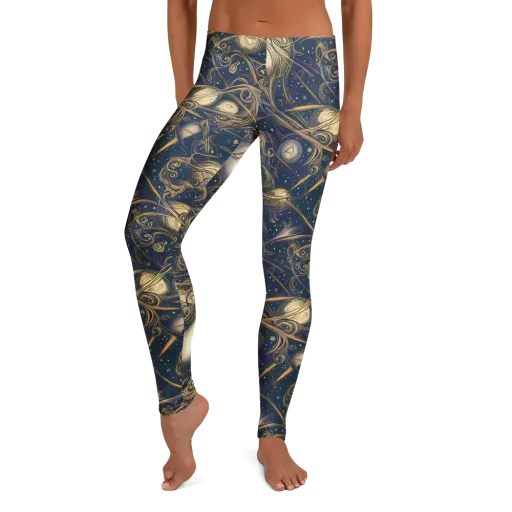 Orbital Baroque on a Leggings