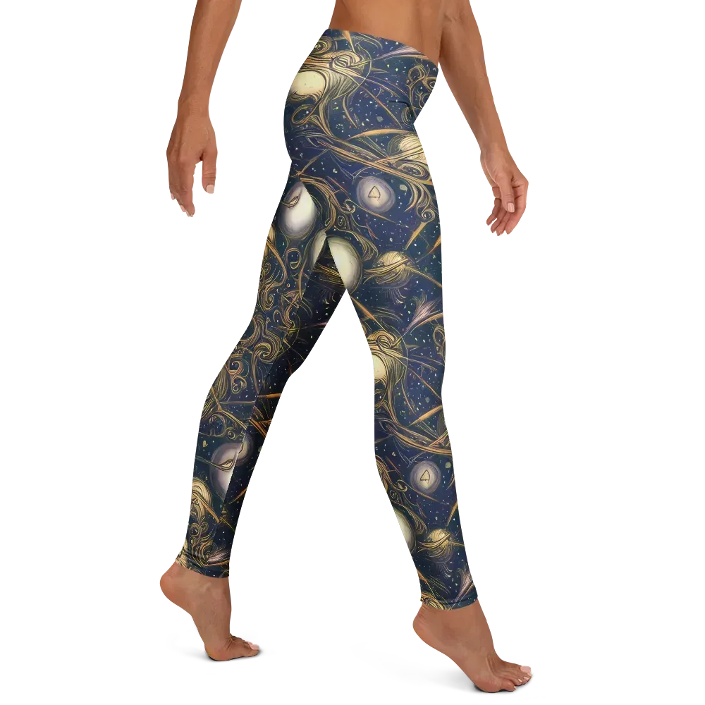 Orbital Baroque on Leggings — Right