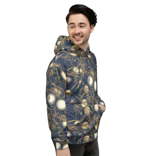 Orbital Baroque on a Hoodie