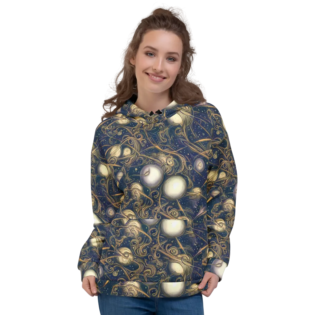 Orbital Baroque on Hoodie — Front