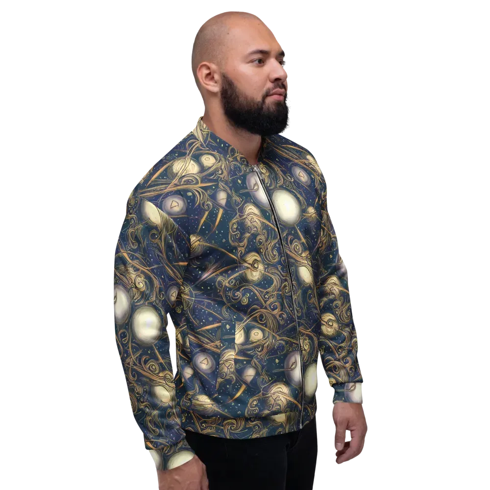 Orbital Baroque on Bomber Jacket — Right